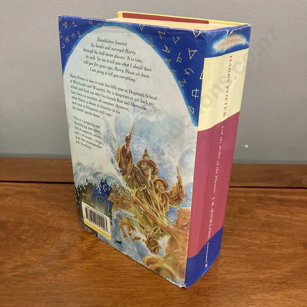 JK Rowling's HARRY POTTER AND THE ORDER OF THE PHEONIX First Edition Hardback Published by Bloomsbury in 2003 Image 1++